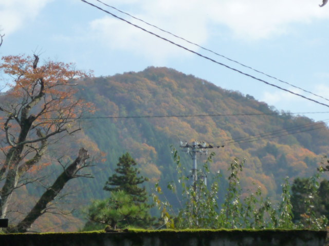 秋の三里山